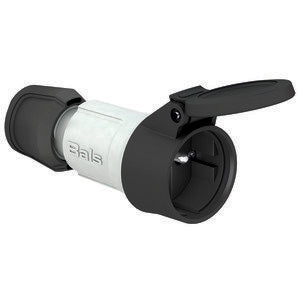 Bals Elektrotech - Schutzkontaktkupplung Schutzkontakt-Kupplung 7491 16A 250V IP44, grau − 20 Stück