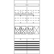 Striebel&John - Zählerfeld BF27B31 7RE 3Z1R vorverdraht − 1 Stück