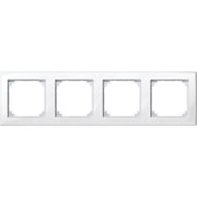 Merten - Abdeckrahmen Rahmen 4f.pws/gl 478419 waage/senkrecht