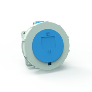 Bals Elektrotech - CEE-Anbausteckdose (IEC 60309) Anbausteckdose Neigung 128231 32A 5p 230V 9h IP67 − 10 Stück