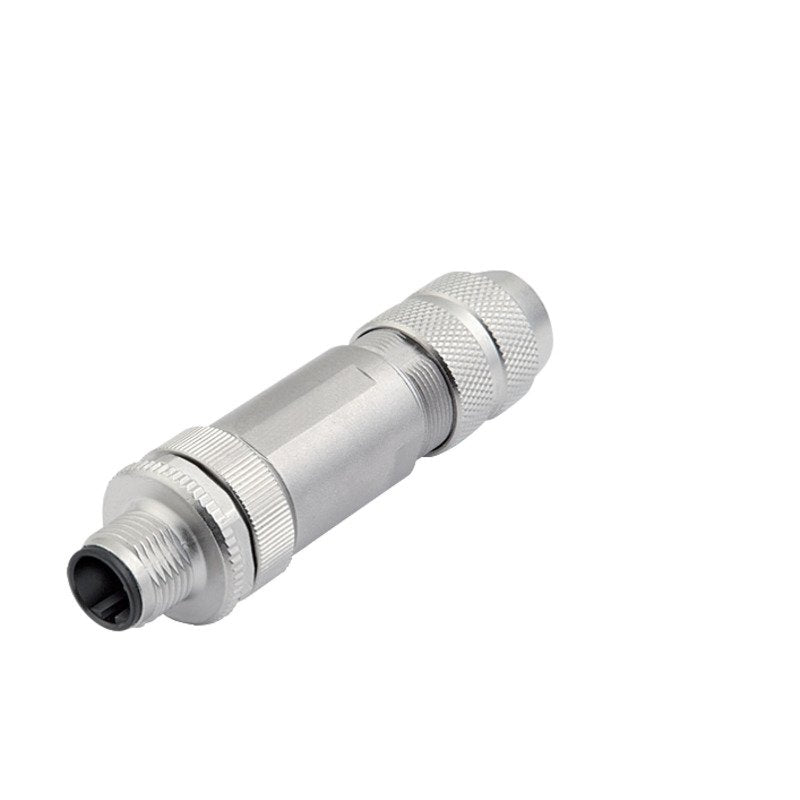 Weidmüller - Rundsteckverbinder, feldkonfektionierbar (Industriesteckverbinder) Steckverbinder SAISCM4/8SM12DCOD Stift,ger.,Crimpan