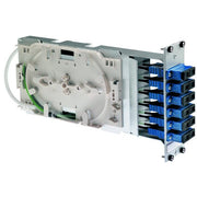 Telegärtner - Moduleinsatz für Patchpanel LWL Modul 3HE/7TE beige 100022615 m. 6xLCD Kuppl