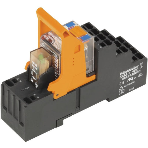 Weidmüller - Schaltrelais Relaiskoppler RCMKITPI24VDC2COLD 2W 24VDC 12A − 10 Stück