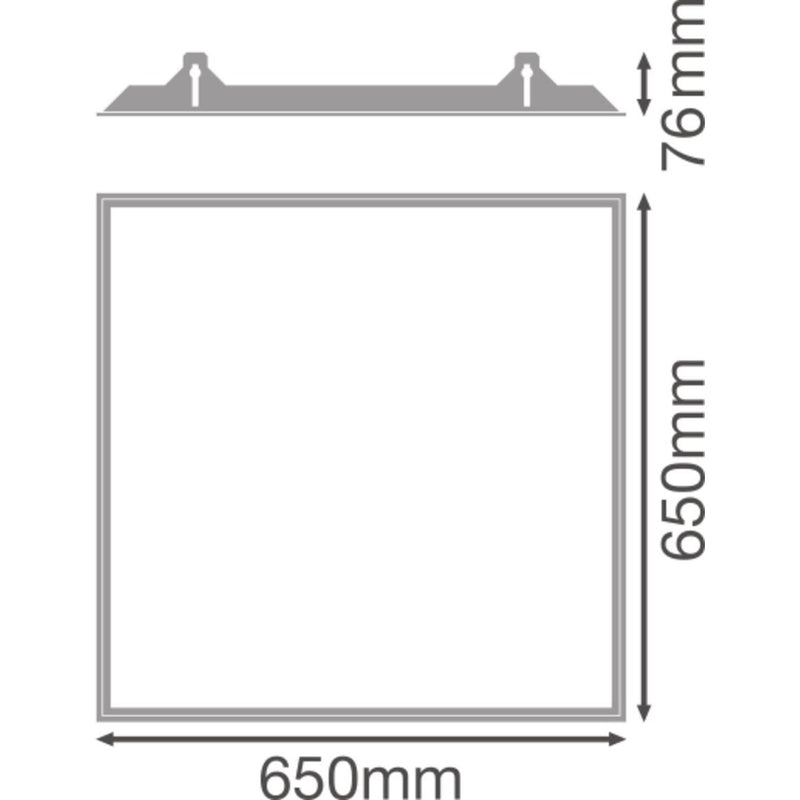 Ledvance - Mechanisches Zubehör/Ersatzteile für Leuchten Einbaurahmen M625 PL625RECESS.MOUNTFR