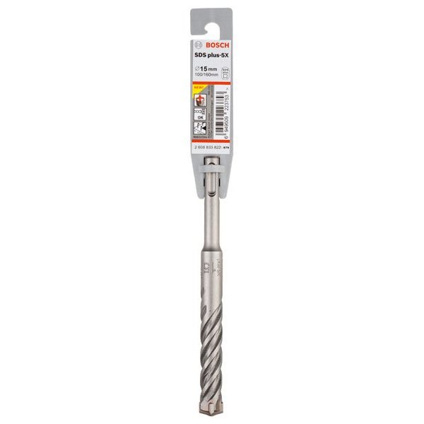 Bosch - Bohrer PRO SDS plus-5X 2608833822 Hammerbohrer 15 x