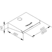 Amica - Dunstabzugshaube UB-Haube UH 17111-3 E 60cm