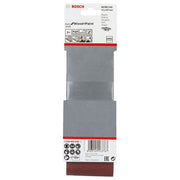 Bosch - Schleifpapierset PRO X440 Schleifband, 75 x 2608606040 457 mm G60 G80 G100