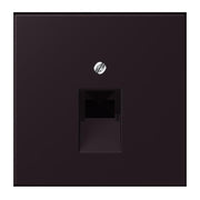 Jung - Einsatz/Abdeckung für Kommunikationstechnik Abdeckung für IAE/UAE LC 969-1 UA 248 noir divoire