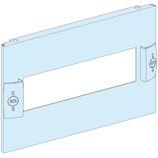 Schneider Electric - Frontplatte (Schaltschrank) Frontplatte PrismaSeT-P LVS03214 1-reihig B=400mm