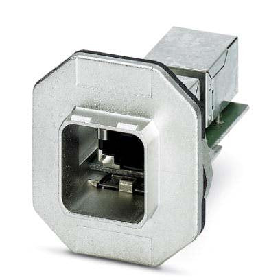 Phoenix Contact - Befestigungselement für Industriesteckverbinder Anbaurahmen VS-PPC-F1-R #1405332 RJ45 IP67 Push-Pull
