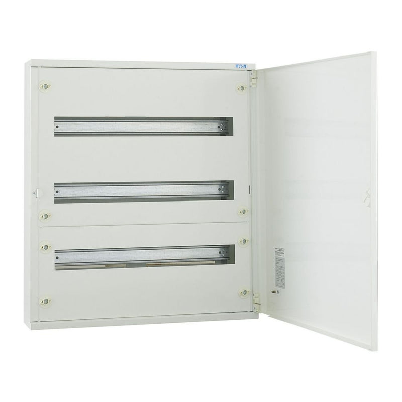 Eaton - Installationskleinverteiler Oberputz Flachverteiler BF-O-3/72-A komplett 3 Rei. Weiß