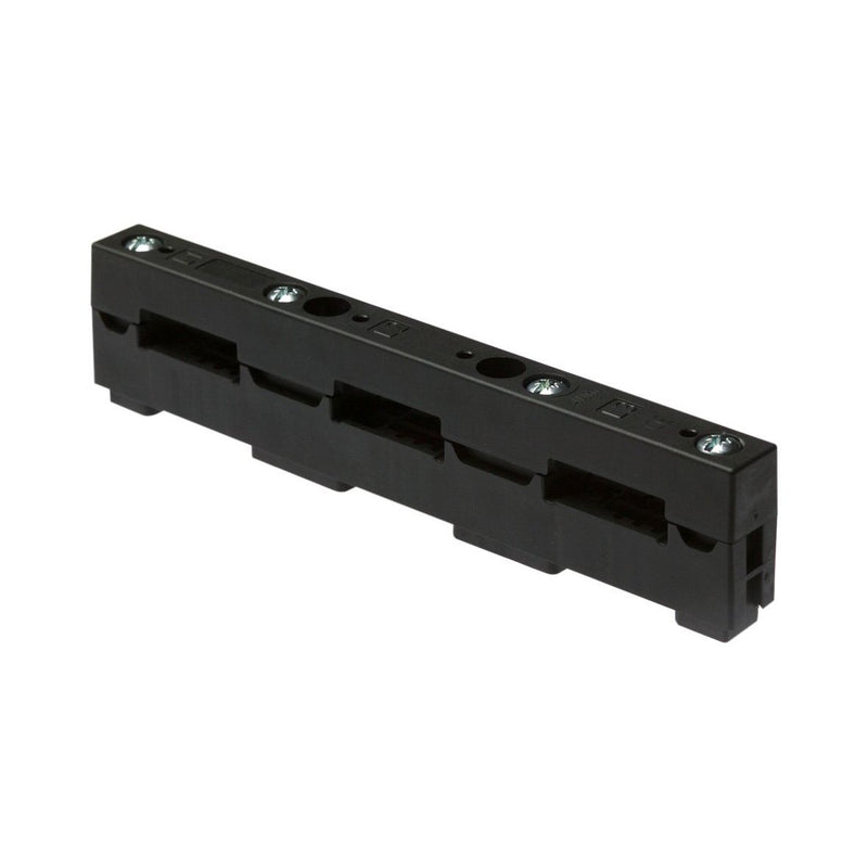 Mersen - Zubehör/Ersatzteile für elektrische Sicherungen/Sicherungshalter Sammelschienenträger 1.002.100 Universal 3-pol. − 10 Stück