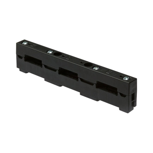 Mersen - Zubehör/Ersatzteile für elektrische Sicherungen/Sicherungshalter Sammelschienenträger 1.002.100 Universal 3-pol. − 10 Stück