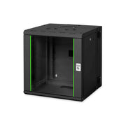 DIGITUS - Netzwerk-/Serverschrank Wandgehäuse DN-19 12-U-3-SW schwenkbar