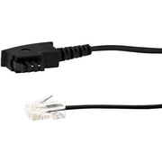 E+P Elektrik - Konfektionierte Fernmeldeleitung DSL-Anschlusskabel 1m T 180/1 LOSE TAE-F/RJ45 Stecker