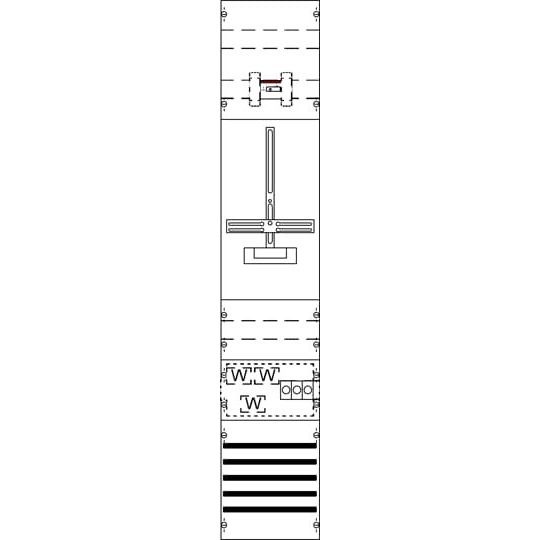 Striebel&John - Zählerfeld Mess-u.Wandlerfeld KA4296 kpl. BH5-1FB