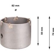 Bosch - Bohrkrone PRO SDS plus-5 Bohrkrone, 2608550077 82 x 50 x 80 mm