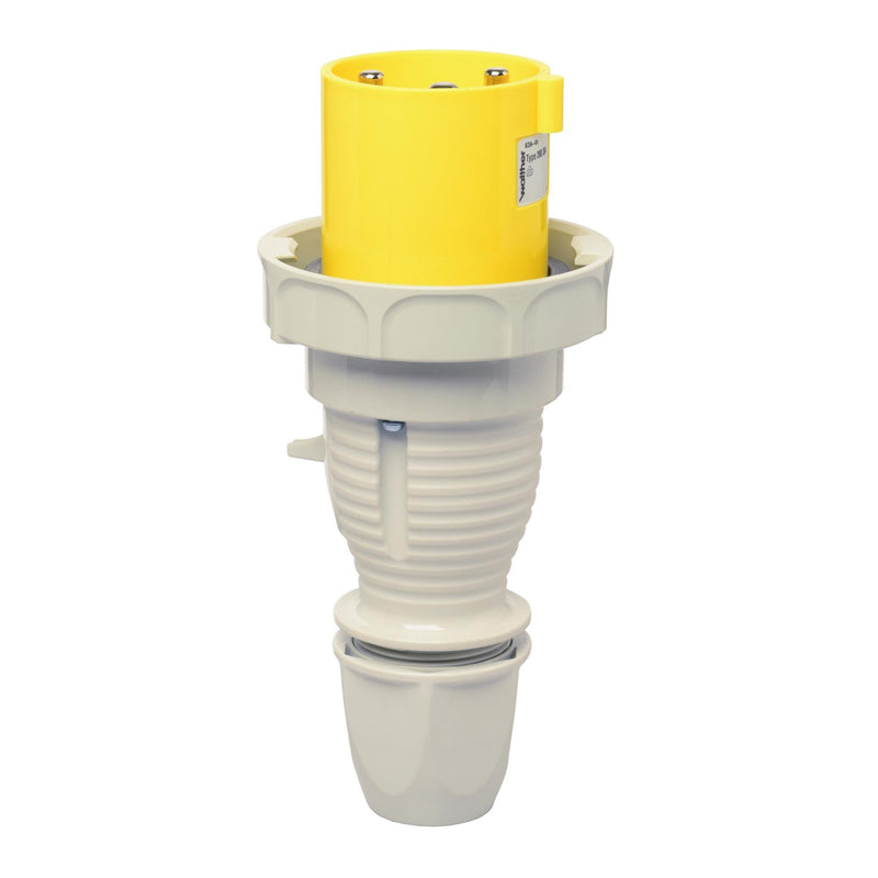 Walther Werke - CEE-Stecker (IEC 60309) Wasserdichter Stecker 268304 63A 3P 4h − 5 Stück