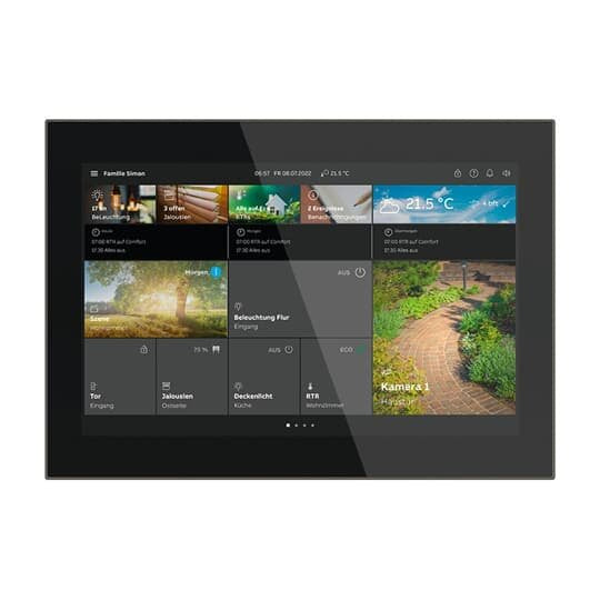 Busch-Jaeger - Bussystem-Melde-/Bedientableau SmartTouch ST/U10.2.11-825 10 schwarz/Graphit
