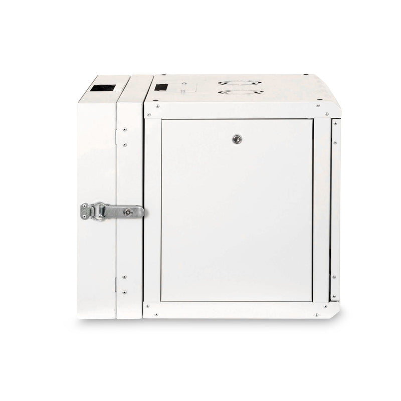 DIGITUS - Netzwerk-/Serverschrank Wandschrank mit Glastür DN-19 09-U-3 RAL 7035 H=491mm