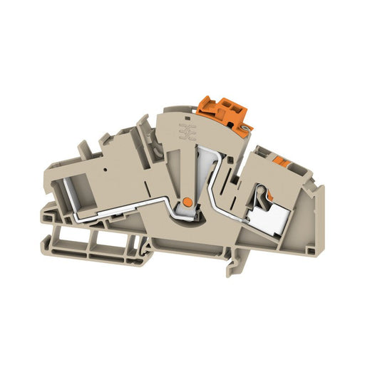Weidmüller - Trenn- und Messtrenn-Reihenklemme Klemme ATTB 6 PG CT PUSH IN, 6 mm² − 50 Stück