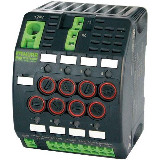 Murrelektronik - Feinsicherungshalter Sicherungshalter 9000-41078-0600001 MICO FUSE 24 LED