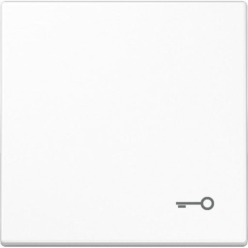 Jung - Abdeckung/Bedienelement für Installationsschalterprogramme Wippe Symbol TÜR aws LS 990 T WW für Taster