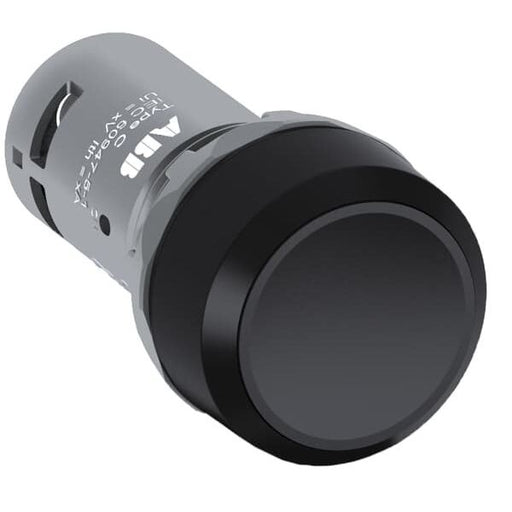 ABB Stotz S&J - Drucktaster, Komplettgerät Drucktaster CP2-10B-02 schwarz, 2 Öffner