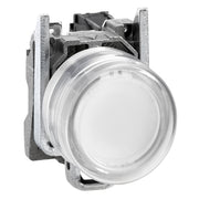 Schneider Electric - Drucktaster, Komplettgerät Drucktaster, weiß XB4BP181EX ohne Rastung, 1S
