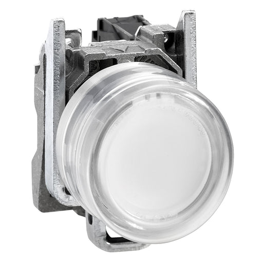 Schneider Electric - Drucktaster, Komplettgerät Drucktaster, weiß XB4BP181EX ohne Rastung, 1S