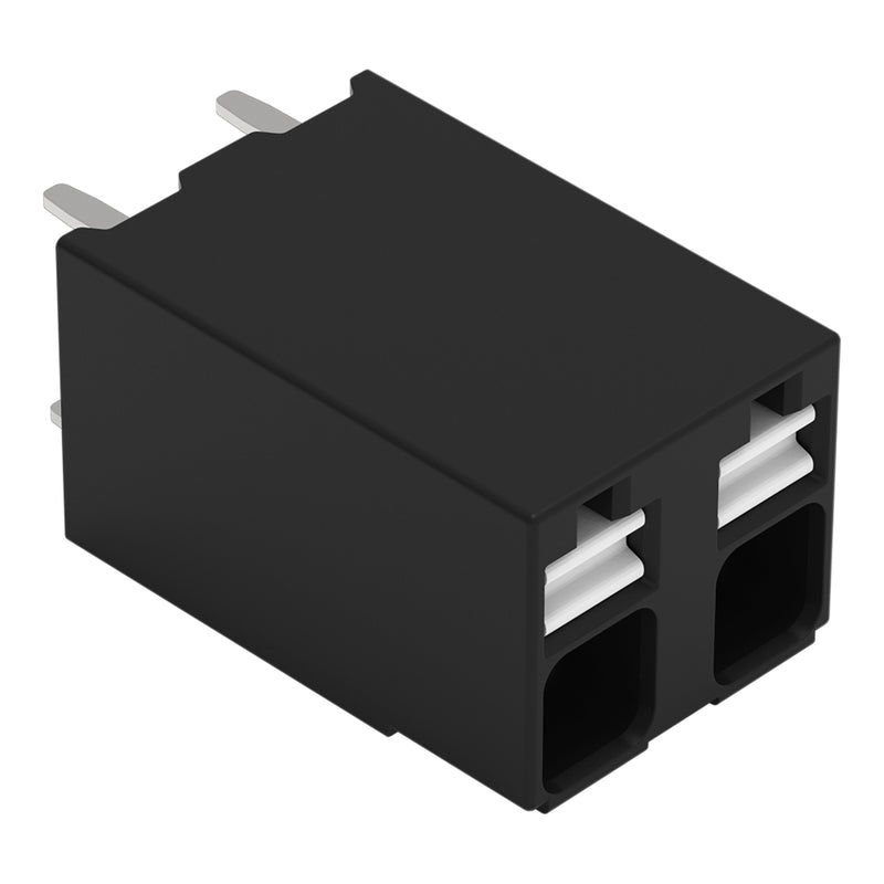 WAGO - Leiterplattenklemme THR-Leiterplattenklemme 2086-3102 Drücker,1,5mm²,sw − 360 Stück