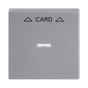 Busch-Jaeger - Abdeckung/Bedienelement für Installationsschalterprogramme Zentralscheibe alusi 1792-83 für Cardschalter