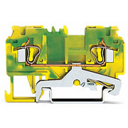 WAGO - Schutzleiter-Reihenklemme 2-Leiter-Schutzleiterklem. 880-907/999-940 4mm² − 100 Stück