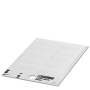 Phoenix Contact - Kennzeichnungsmaterial Einsteckschild US-EMT (50X26) TQ türkis, 50x26mm − 10 Stück