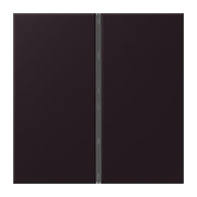 Jung - Abdeckung/Bedienelement für Installationsschalterprogramme Tastensatz 2fach LC 402 TSA 248 noir divoire