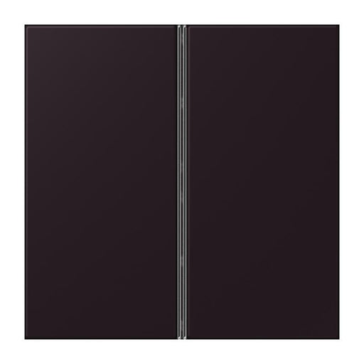 Jung - Abdeckung/Bedienelement für Installationsschalterprogramme Tastensatz 2fach LC 402 TSA 248 noir divoire