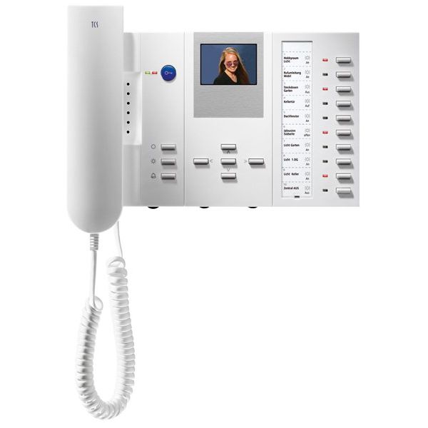 TCS Tür Control - Innenstation für Türkommunikation Video Türtelefon IMM1310-0140 mit 4 + 5 + 10 Taste