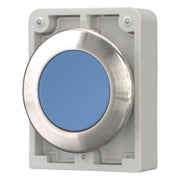 Eaton - Frontelement für Drucktaster Drucktaste RMQ-Titan M30I-FD-B flach tastend blau