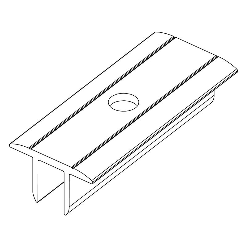 K2 - Photovoltaik-Verbindungs- und Befestigungselement Mittelklemme 1002062 XS Solo Black