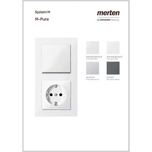 Merten - Zubehör/Ersatzteile für Installationsschalterprogramme Musterkoffermodul MEGMKM009 M-Pure