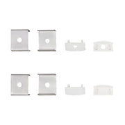 Nobile - Zubehör/Ersatzteile für Lichtschlauch/-band Ersatzkit für Alu U-Profil 5011148805 weiß − 1 Stück
