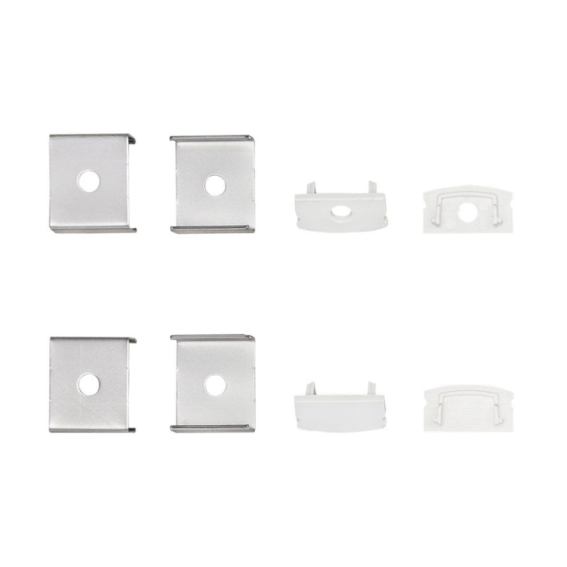 Nobile - Zubehör/Ersatzteile für Lichtschlauch/-band Ersatzkit für Alu U-Profil 5011148805 weiß − 1 Stück
