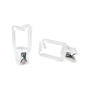 HellermannTyton - Befestigungsschelle für Kabel/Rohre Kantenclip EC1-3C15-PA66HIRHSNA − 1000 Stück