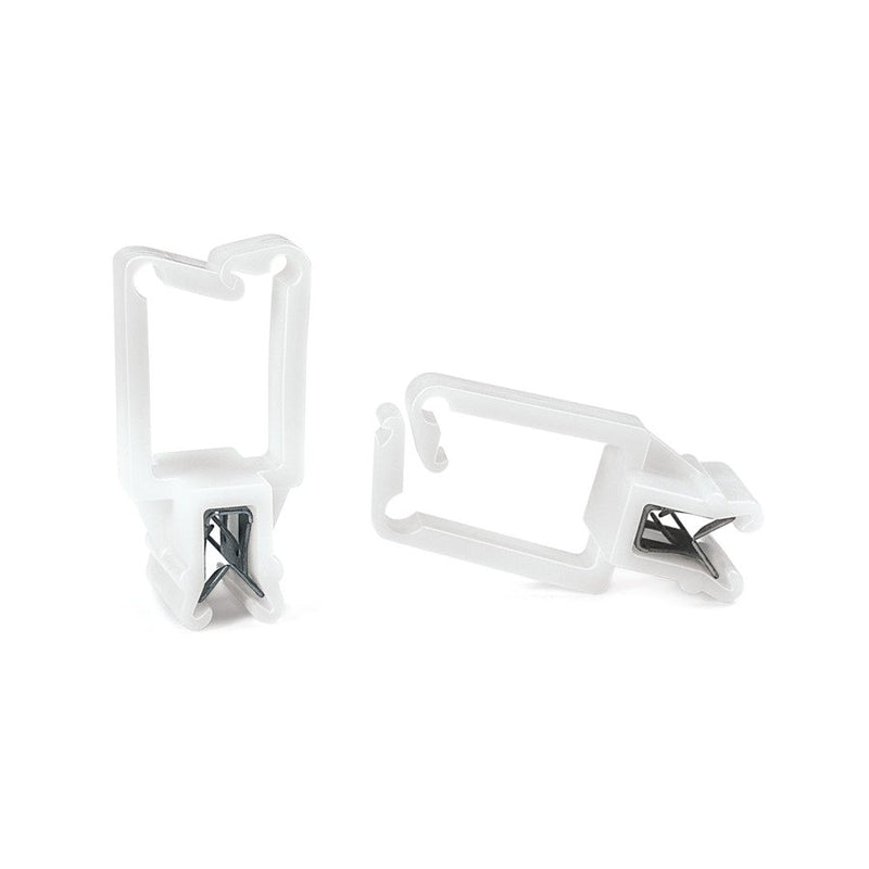 HellermannTyton - Befestigungsschelle für Kabel/Rohre Kantenclip EC1-3C15-PA66HIRHSNA − 1000 Stück