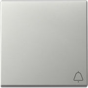 Gira - Abdeckung/Bedienelement für Installationsschalterprogramme Wippe Symb. Klingel 3286600 Edelstahl