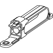 HellermannTyton - Befestigungsschelle für Kabel/Rohre Rohrclip 156-02742(150) BK (150) − 150 Stück
