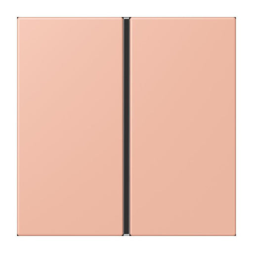 Jung - Abdeckung/Bedienelement für Installationsschalterprogramme Tastensatz 1fach LC 401 TSA 231 rose clair