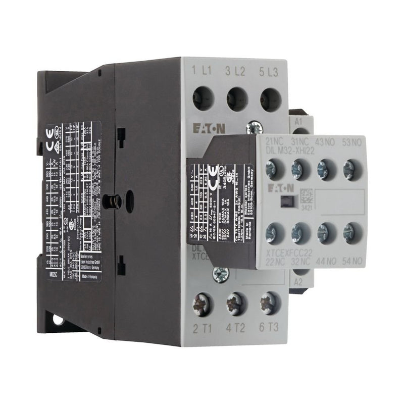 Eaton - Leistungsschütz zum Schalten von Wechselstrom Leistungsschütz DILM25-32(RDC24) 3S2Ö 11kW/400V,AC