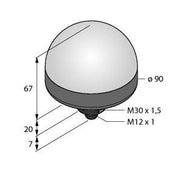 Turck - Optisches/Akustisches Signalgerät LED-Anzeige K90LYYRRPQ − 1 Stück