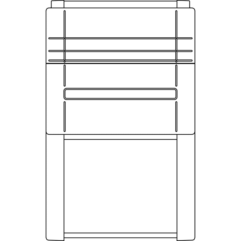 Elsta Mosdorfer - Sockel/Sockelelement (Schaltschrank) Eingrabsockel 10038355 S4 950/470 WP